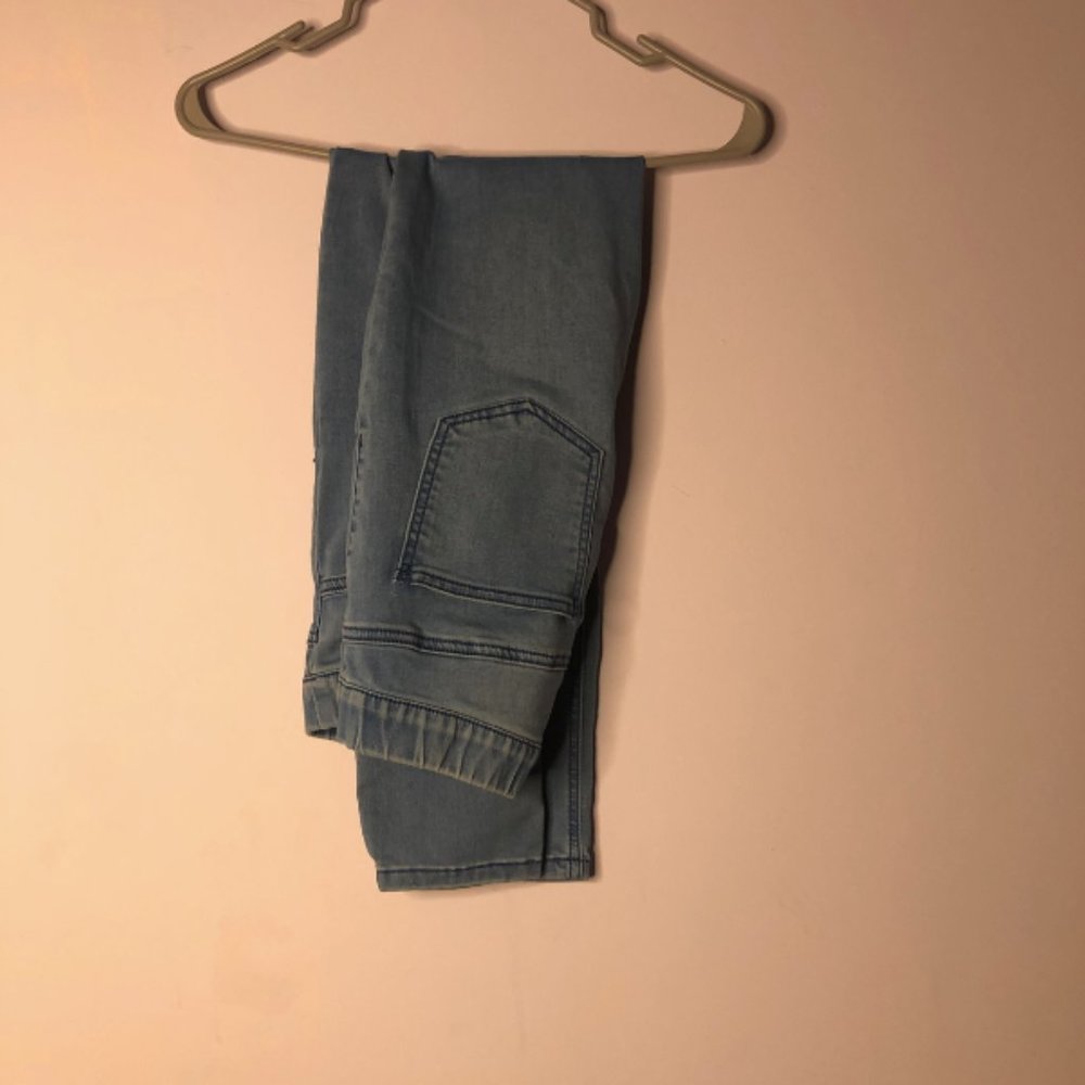 Elastic Waist Jeans